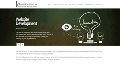Desktop Screenshot of karmicksolutionsinc.com